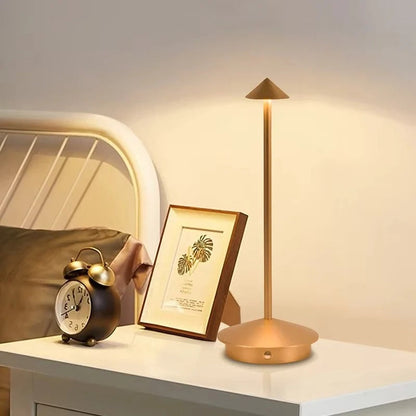Portable LED Table Lamp with USB Rechargeable Touch Control
