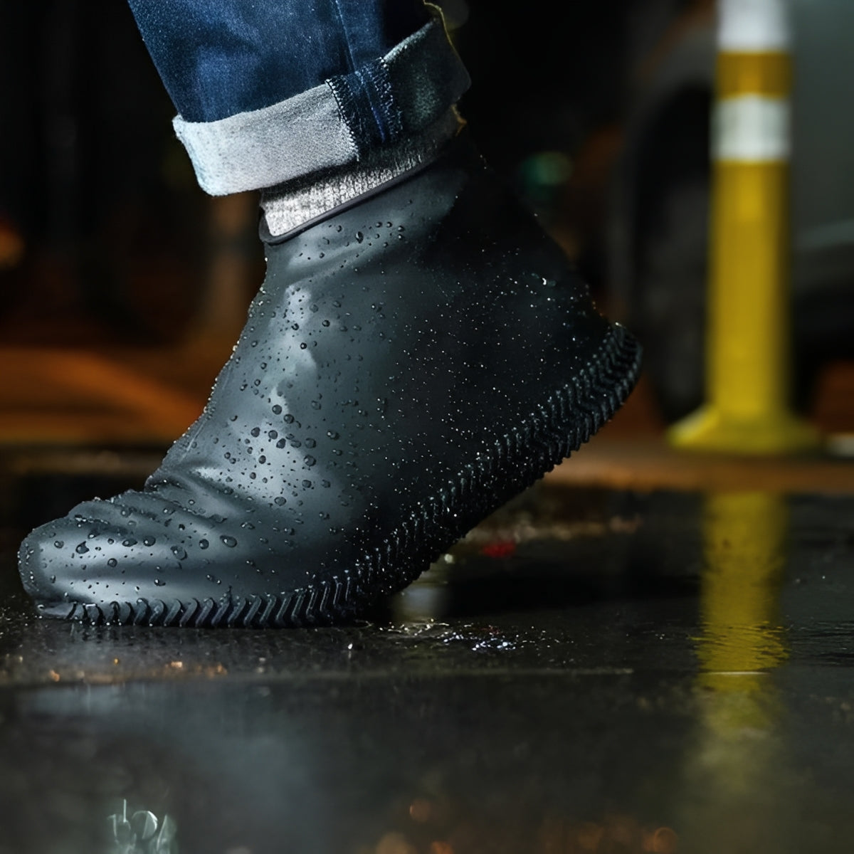 Waterproof Silicone Boot Covers for Rainy Days