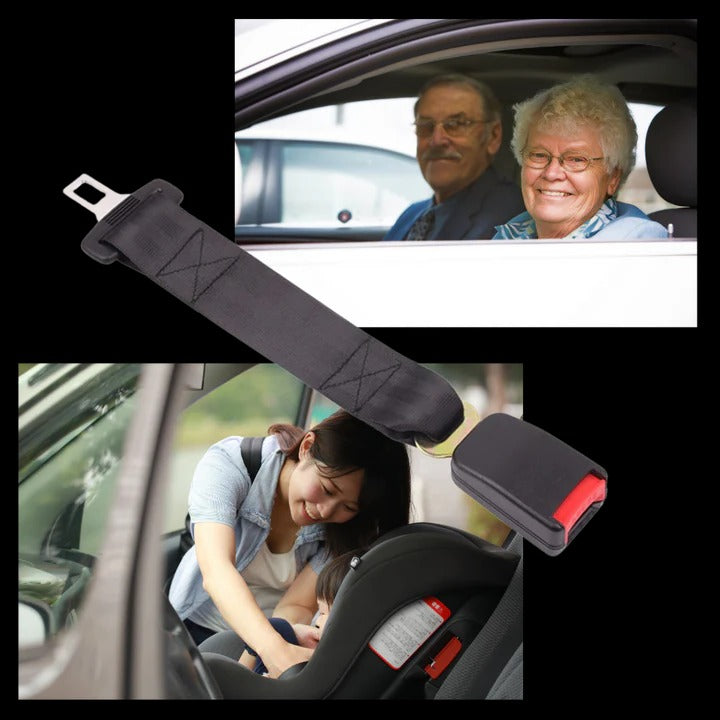 Heavy Duty Car Seatbelt Extender with Metal Clip