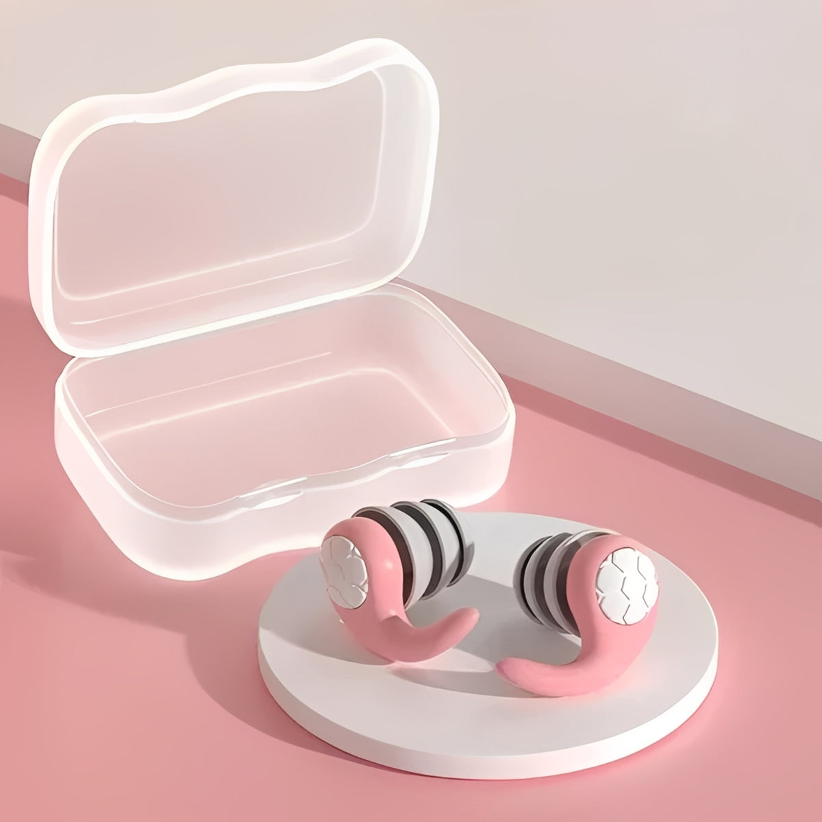 Soft Silicone Ear Plugs for Sleeping and Noise Blockage