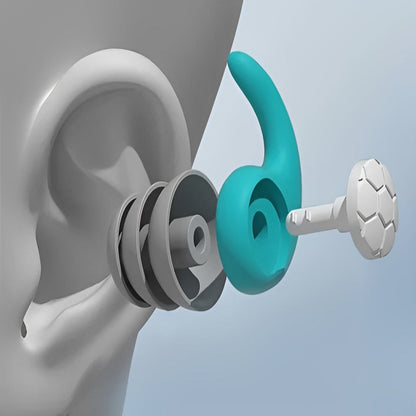 Soft Silicone Ear Plugs for Sleeping and Noise Blockage