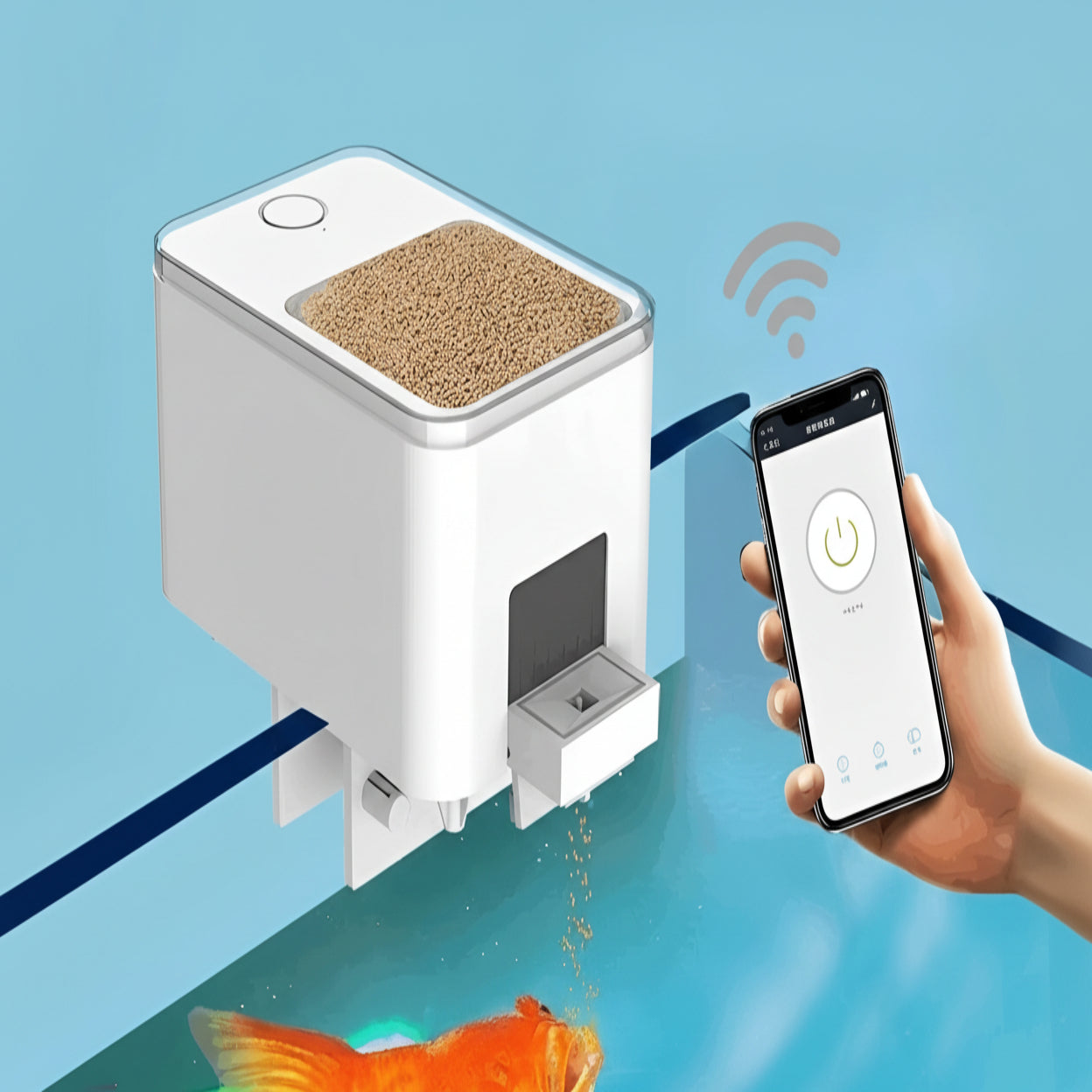 Automatic Fish Food Timer Dispenser for Aquarium Tank