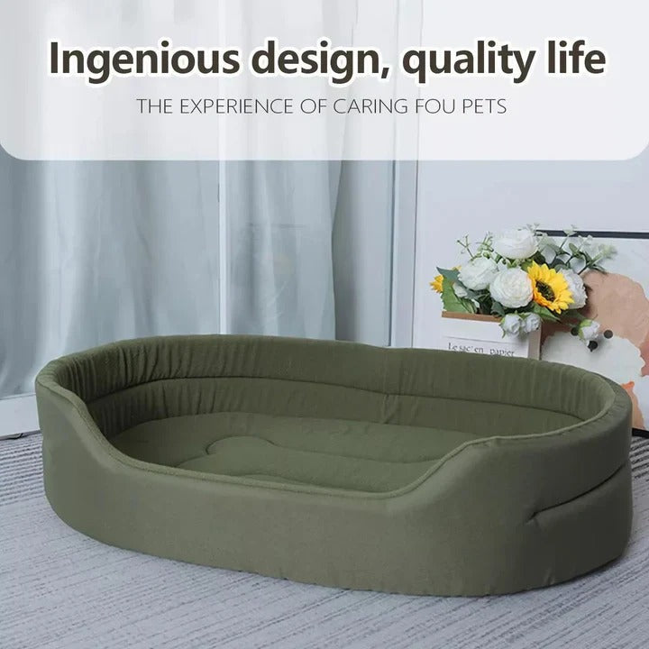 Eco Friendly Dog Bed Made with Reusable Materials