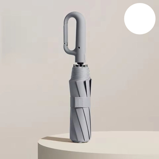 Compact Umbrella with Safety Rim and Comfort Grip - Ortekor