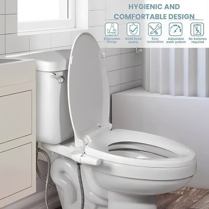 Dual Jet Bidet Toilet Seat Attachment