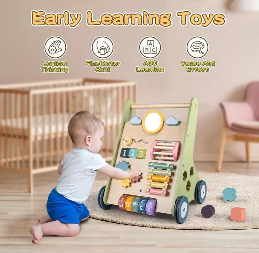 Baby Learning Walker and Play Center