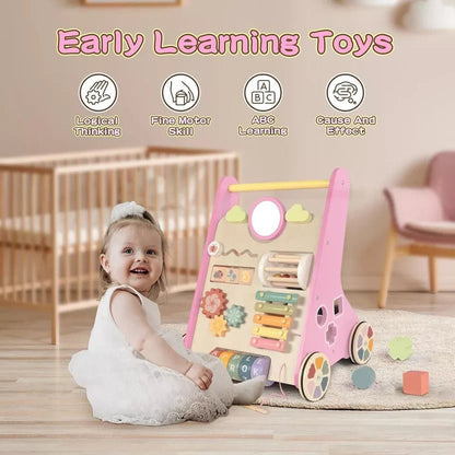 Baby Learning Walker and Play Center