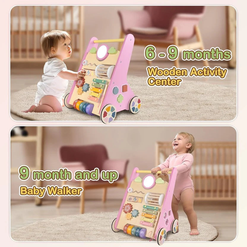 Baby Learning Walker and Play Center
