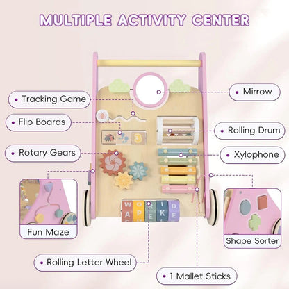 Baby Learning Walker and Play Center