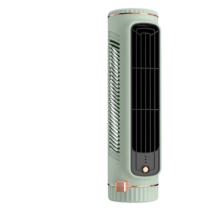 Compact Quiet Desk Fan with Rechargeable Battery