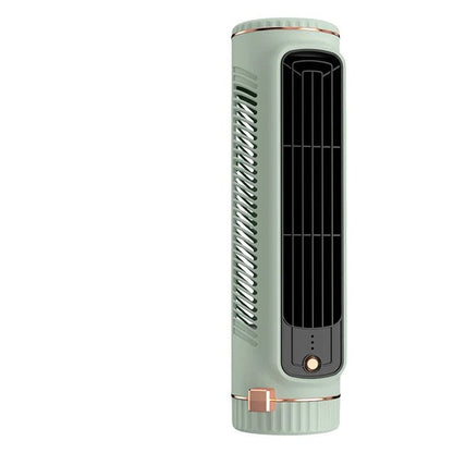Compact Quiet Desk Fan with Rechargeable Battery