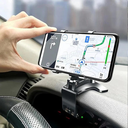 Universal Car Phone Mount with 360 Rotation