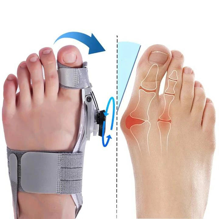 Adjustable Toe Spacer Corrector for Foot Alignment