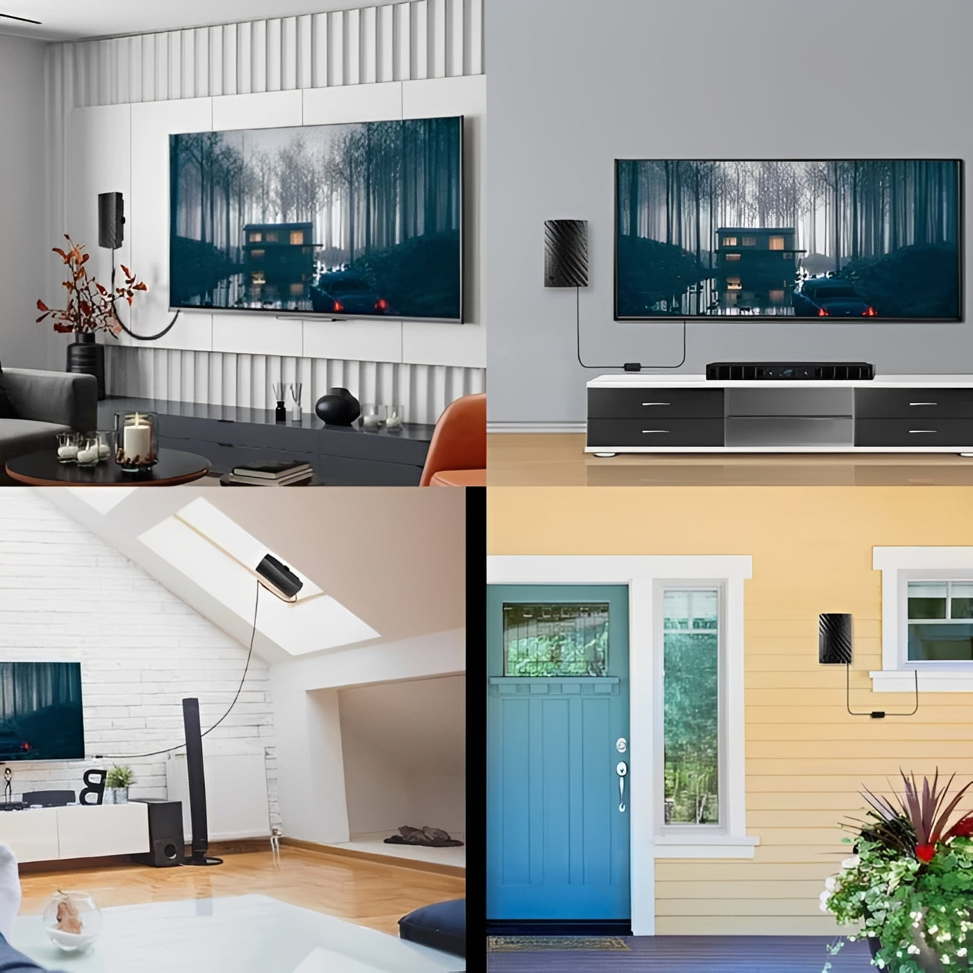 Clear Digital Indoor TV Antenna and Aerial
