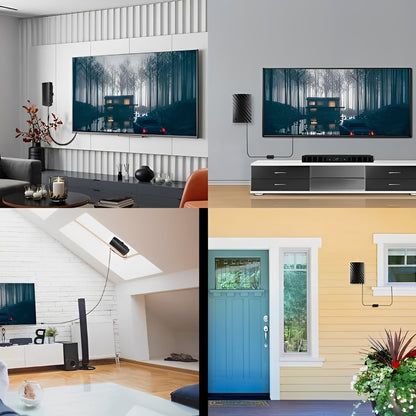 Clear Digital Indoor TV Antenna and Aerial