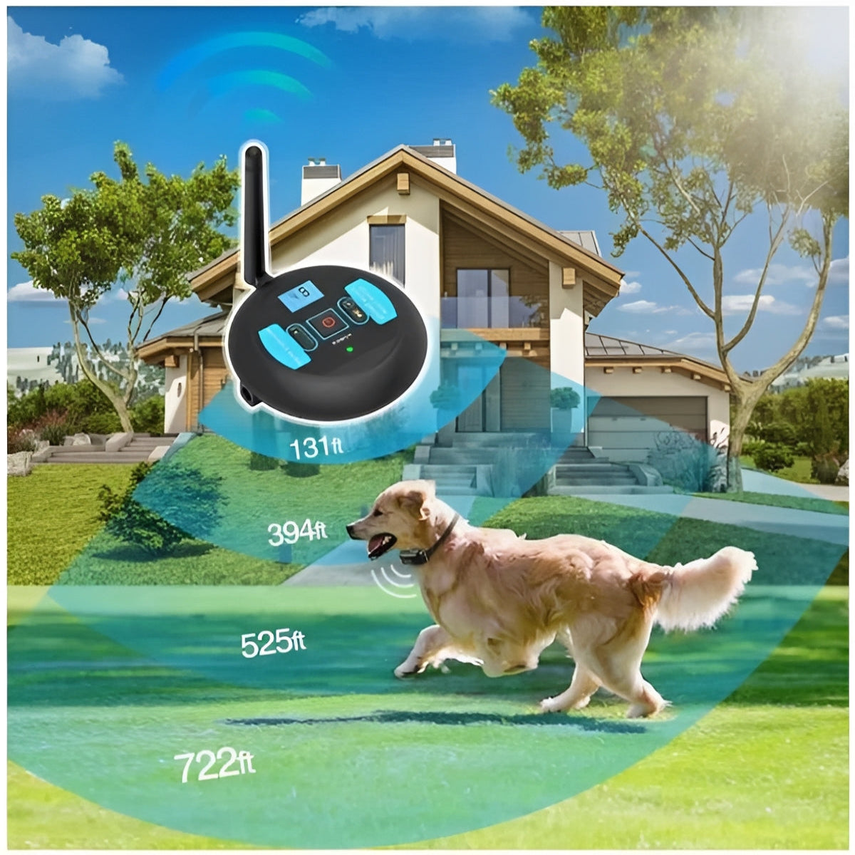 Pet Training Barrier and Outdoor Coaching System