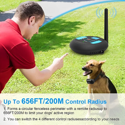 Pet Training Barrier and Outdoor Coaching System