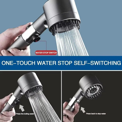 Water Saving Shower Head with Filter and Massager