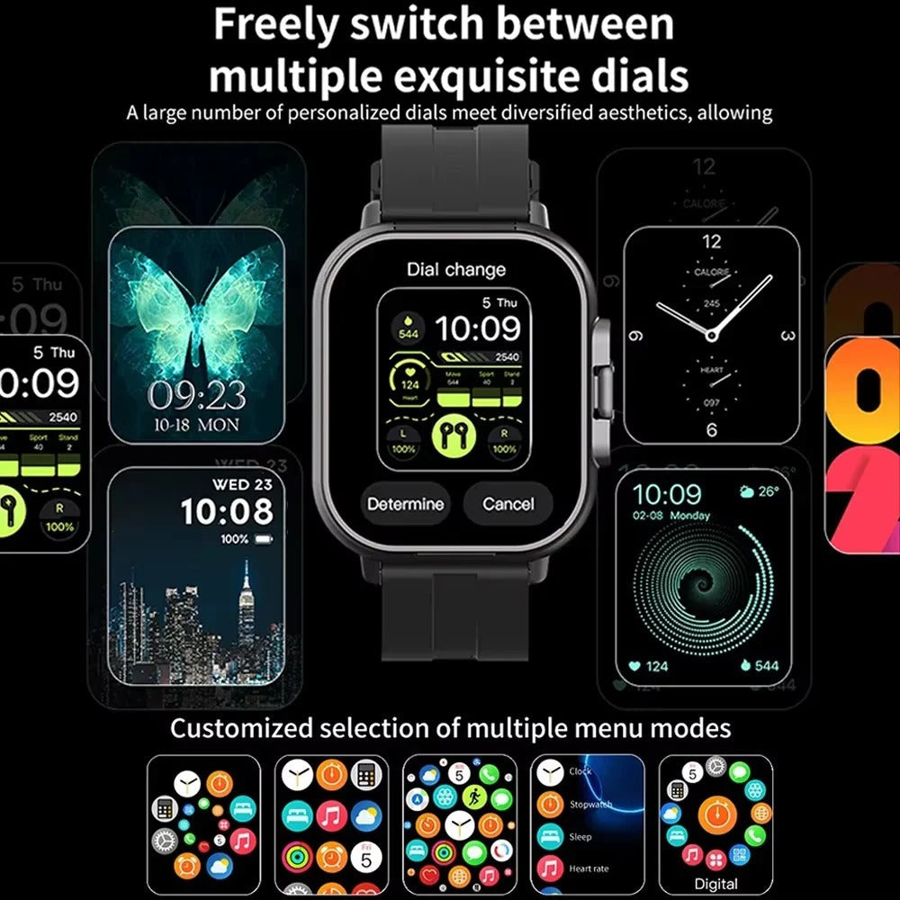 Slim Touch Screen Bluetooth Smart Watch