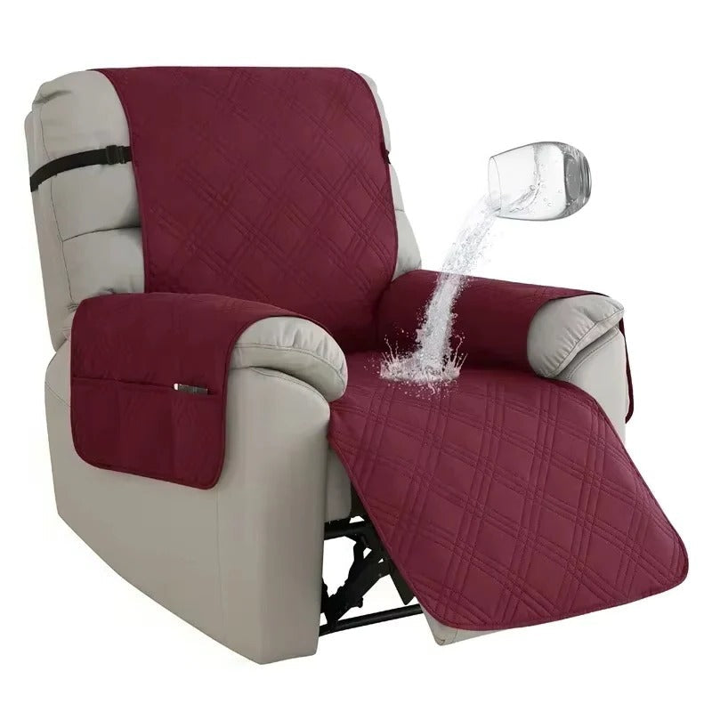 Durable Recliner Cover with Non Slip Back Support