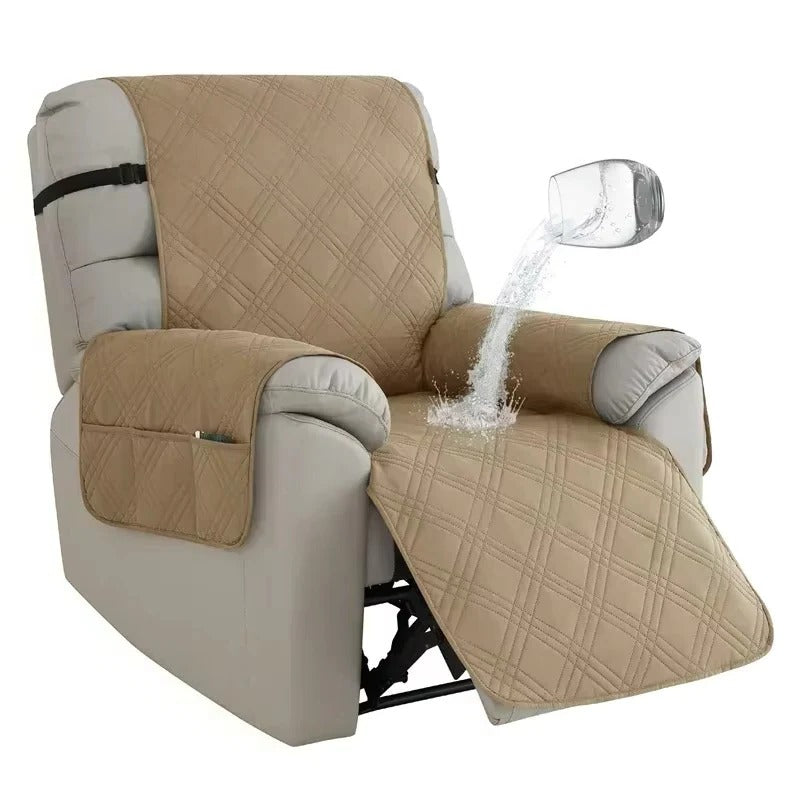 Durable Recliner Cover with Non Slip Back Support