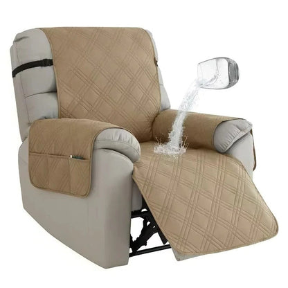 Durable Recliner Cover with Non Slip Back Support