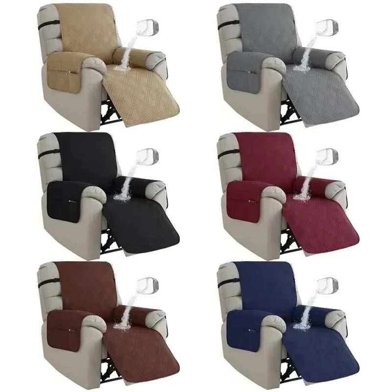 Durable Recliner Cover with Non Slip Back Support