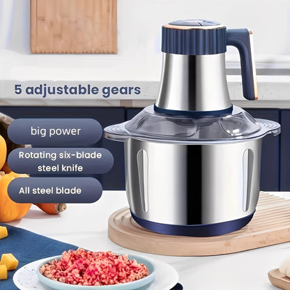 Powerful Electric Meat Grinder with Fast Speeds