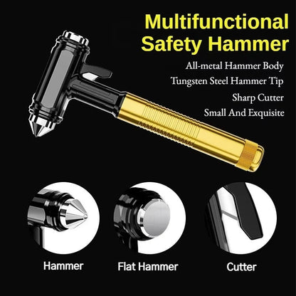 Heavy Duty Car Escape Tool with Belt Cutter