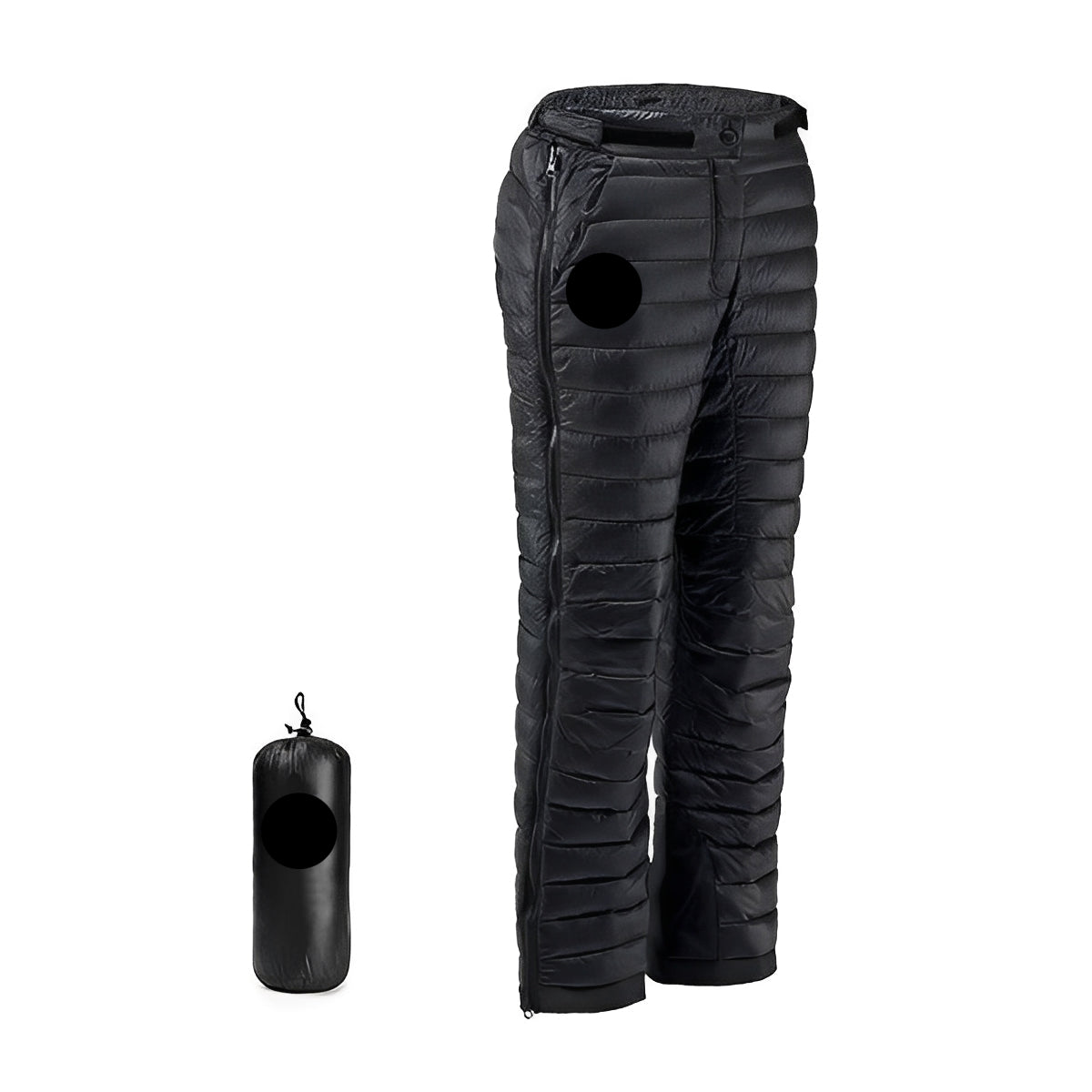 Warm Insulated Snow Pants with Zip for Winter Sports - Ortekor