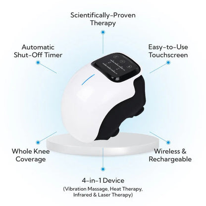 Therapeutic Heated Knee Massager for Pain Relief