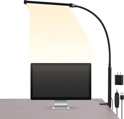 Adjustable Bright LED Table Lamp with Flexible Neck