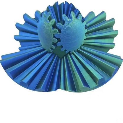 Unique Metal Fidget Spinner Toy with Moving Parts