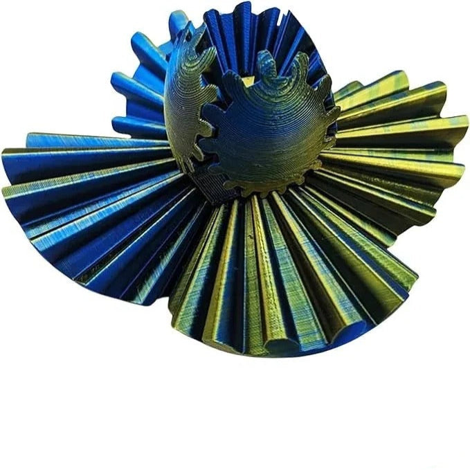 Unique Metal Fidget Spinner Toy with Moving Parts