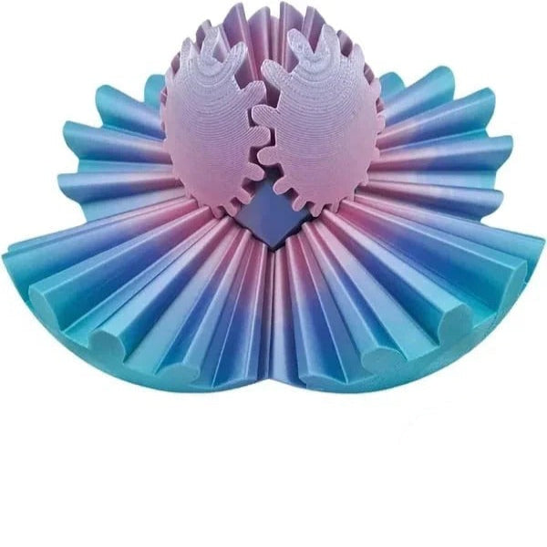 Unique Metal Fidget Spinner Toy with Moving Parts