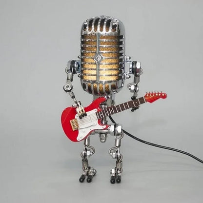 Retro Music Theme Table Lamp