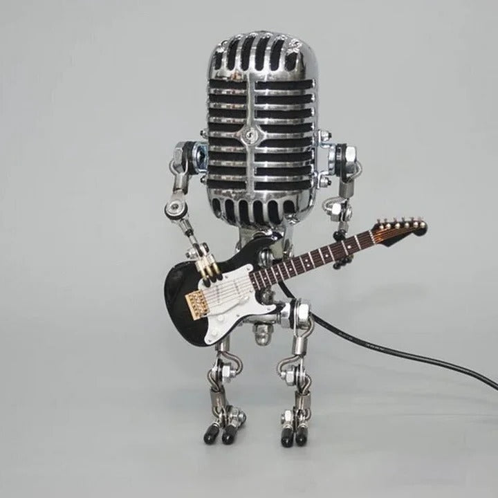 Retro Music Theme Table Lamp