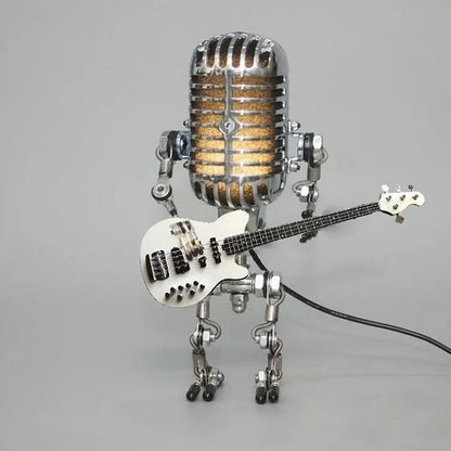 Retro Music Theme Table Lamp