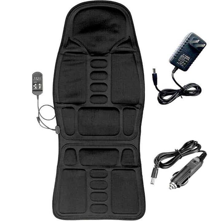 Heated Massage Seat Cushion for Lower Back Relief