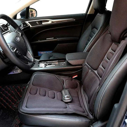 Heated Massage Seat Cushion for Lower Back Relief