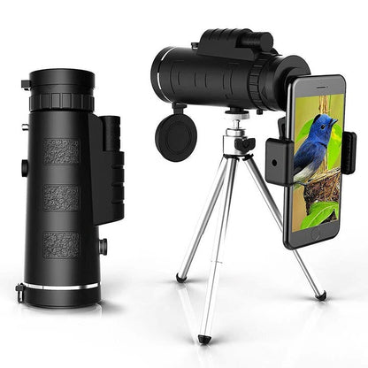Portable High Definition Spotting Scope with Phone Adapter