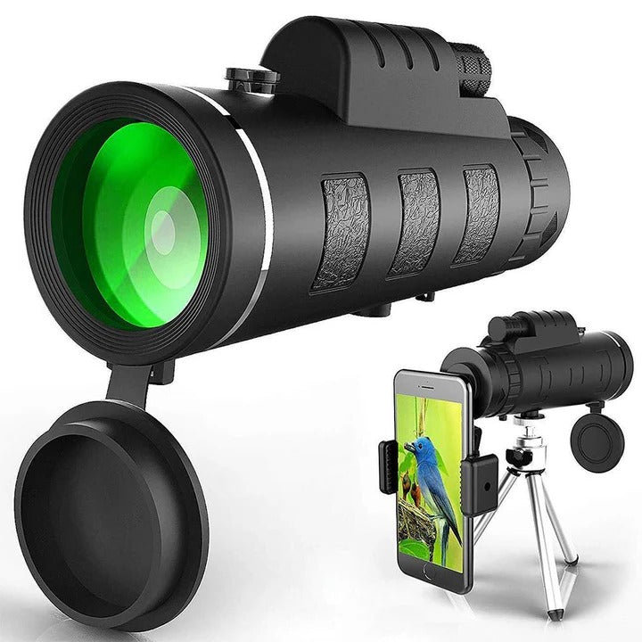 Portable High Definition Spotting Scope with Phone Adapter