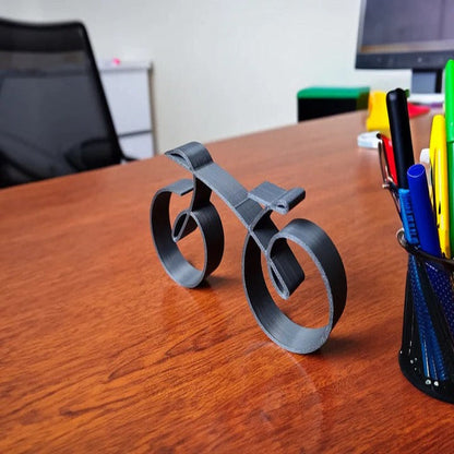 Simple Metal Bike Wall Art Decoration