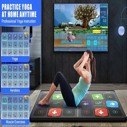 Fun Kids Dance Pad with Music Steps