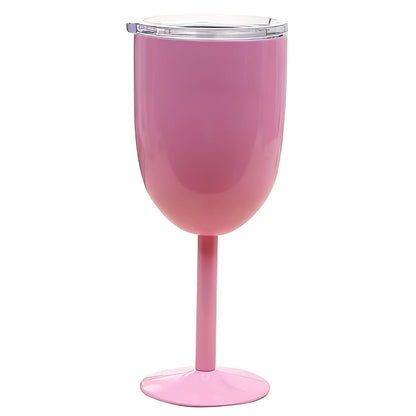 Double Wall Insulated Wine Cup with Tight Lid