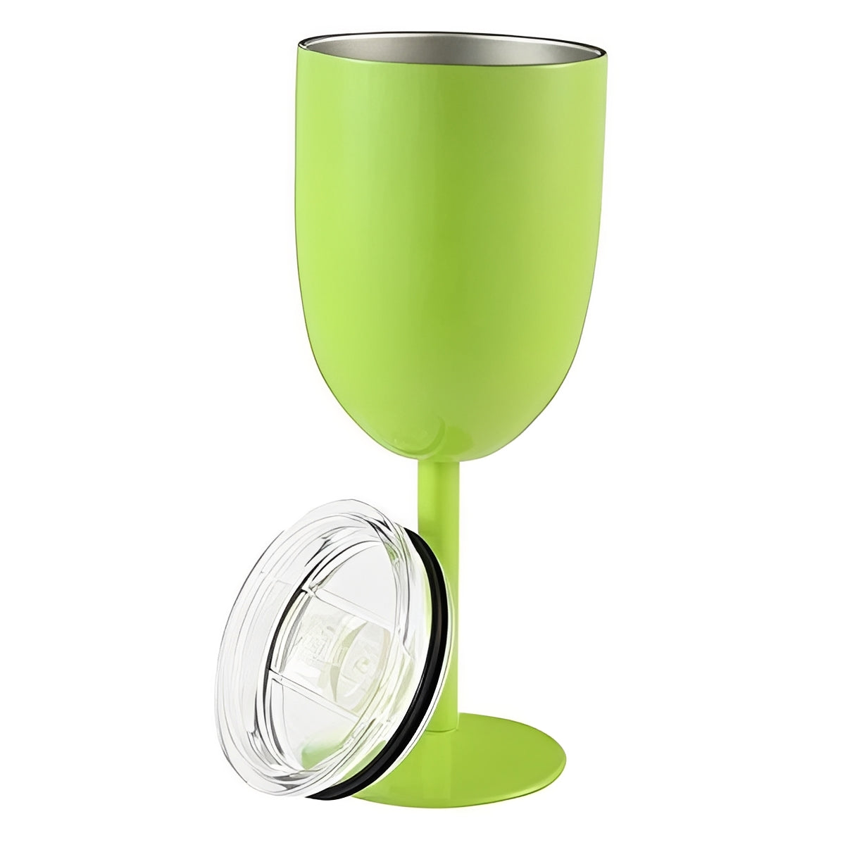 Double Wall Insulated Wine Cup with Tight Lid