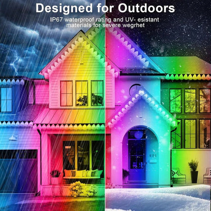 Colorful Outdoor Flexible LED Strip Lights