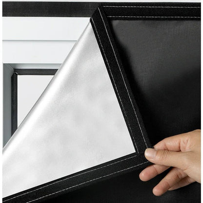 Thermal Black Window Treatment for Light Blocking