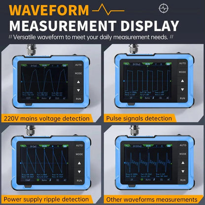 Compact Handheld Oscilloscope for Electronic Signal Analysis