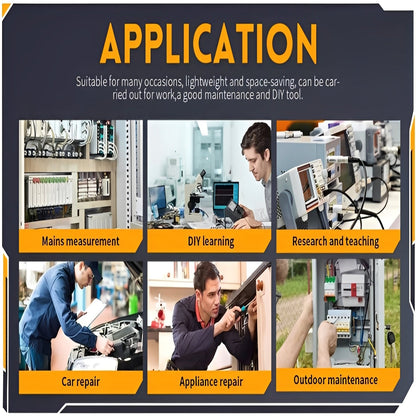 Compact Handheld Oscilloscope for Electronic Signal Analysis